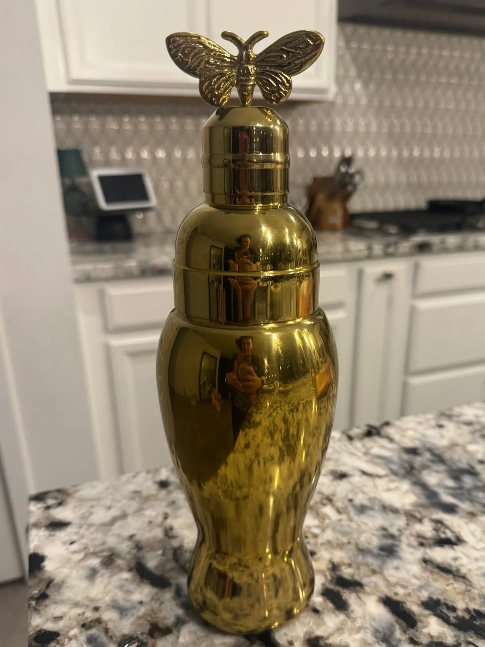 NEW Anthropologie x Catherine Martin Midnight Creatures Moth Cocktail Shaker 🌓🌙
